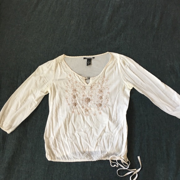 SOLD✖️ Lucky Brand Peasant Blouse - Picture 7 of 7